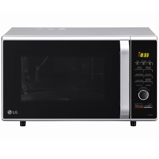 LG 28 L All-In-One Convection Microwave Oven with Motorised Rotisserie, Diet Fry™, 251 Auto Cook Menu, Silver